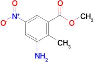 Methyl 3-amino-2-methyl-5-nitrobenzoate