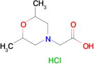 2-(2,6-Dimethylmorpholino)acetic acid hydrochloride