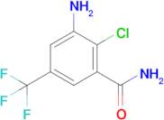 3-Amino-2-chloro-5-(trifluoromethyl)benzamide