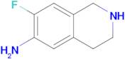 7-Fluoro-1,2,3,4-tetrahydroisoquinolin-6-amine