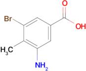 3-Amino-5-bromo-4-methylbenzoic acid