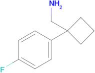 (1-(4-Fluorophenyl)cyclobutyl)methanamine