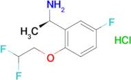 (R)-1-(2-(2,2-Difluoroethoxy)-5-fluorophenyl)ethanamine hydrochloride