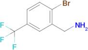 (2-Bromo-5-(trifluoromethyl)phenyl)methanamine