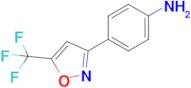 4-(5-(Trifluoromethyl)isoxazol-3-yl)aniline