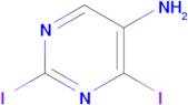 2,4-Diiodopyrimidin-5-amine