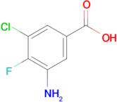 3-Amino-5-chloro-4-fluorobenzoic acid