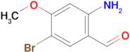 2-Amino-5-bromo-4-methoxybenzaldehyde