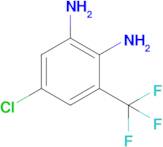 5-Chloro-3-(trifluoromethyl)benzene-1,2-diamine