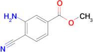 Methyl 3-amino-4-cyanobenzoate