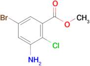 Methyl 3-amino-5-bromo-2-chlorobenzoate