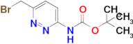 tert-Butyl (6-(bromomethyl)pyridazin-3-yl)carbamate