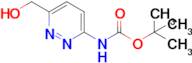 tert-Butyl (6-(hydroxymethyl)pyridazin-3-yl)carbamate