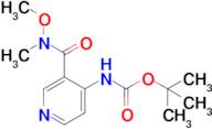 tert-Butyl (3-(methoxy(methyl)carbamoyl)pyridin-4-yl)carbamate