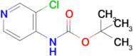 tert-Butyl (3-chloropyridin-4-yl)carbamate