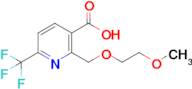 2-((2-Methoxyethoxy)methyl)-6-(trifluoromethyl)nicotinic acid