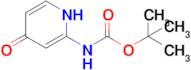 tert-butyl N-(4-oxo-1,4-dihydropyridin-2-yl)carbamate