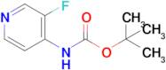 tert-Butyl (3-fluoropyridin-4-yl)carbamate