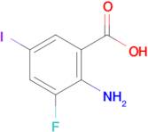 2-Amino-3-fluoro-5-iodobenzoic acid