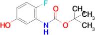 tert-Butyl (2-fluoro-5-hydroxyphenyl)carbamate