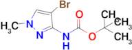 tert-Butyl (4-bromo-1-methyl-1H-pyrazol-3-yl)carbamate