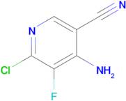 4-Amino-6-chloro-5-fluoronicotinonitrile