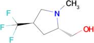 ((2S,4R)-1-Methyl-4-(trifluoromethyl)pyrrolidin-2-yl)methanol