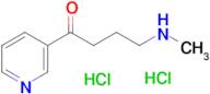 4-(Methylamino)-1-(pyridin-3-yl)butan-1-one dihydrochloride