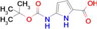 5-((tert-Butoxycarbonyl)amino)-1H-pyrrole-2-carboxylic acid