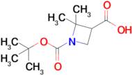 1-(tert-Butoxycarbonyl)-2,2-dimethylazetidine-3-carboxylic acid