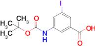 3-((tert-Butoxycarbonyl)amino)-5-iodobenzoic acid