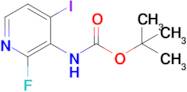 tert-Butyl (2-fluoro-4-iodopyridin-3-yl)carbamate