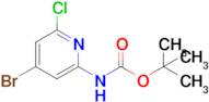 tert-Butyl (4-bromo-6-chloropyridin-2-yl)carbamate