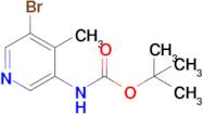 tert-Butyl (5-bromo-4-methylpyridin-3-yl)carbamate