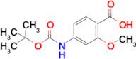 4-((tert-Butoxycarbonyl)amino)-2-methoxybenzoic acid