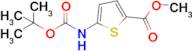 Methyl 5-((tert-butoxycarbonyl)amino)thiophene-2-carboxylate