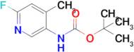 tert-Butyl (6-fluoro-4-methylpyridin-3-yl)carbamate