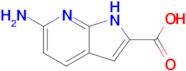 6-Amino-1H-pyrrolo[2,3-b]pyridine-2-carboxylic acid