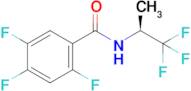 (S)-2,4,5-Trifluoro-N-(1,1,1-trifluoropropan-2-yl)benzamide