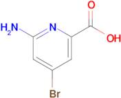 6-Amino-4-bromopicolinic acid