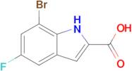 7-Bromo-5-fluoro-1H-indole-2-carboxylic acid