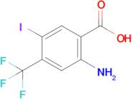 2-Amino-5-iodo-4-(trifluoromethyl)benzoic acid