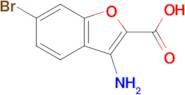 3-Amino-6-bromobenzofuran-2-carboxylic acid