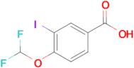 4-(Difluoromethoxy)-3-iodobenzoic acid