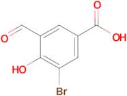 3-Bromo-5-formyl-4-hydroxybenzoic acid