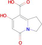 7-Hydroxy-5-oxo-1,2,3,5-tetrahydroindolizine-8-carboxylic acid