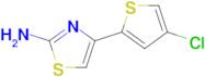 4-(4-Chlorothiophen-2-yl)thiazol-2-amine