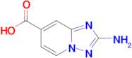 2-Amino-[1,2,4]triazolo[1,5-a]pyridine-7-carboxylic acid