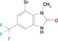 7-Bromo-1-methyl-5-(trifluoromethyl)-1H-benzo[d]imidazol-2(3H)-one