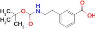 3-(2-((tert-Butoxycarbonyl)amino)ethyl)benzoic acid